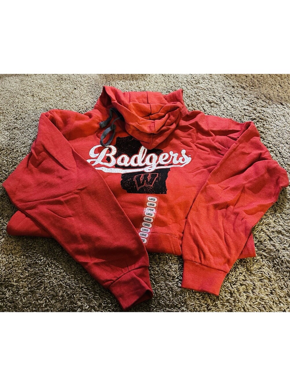 University of Wisconsin Men's Cotton Size L
